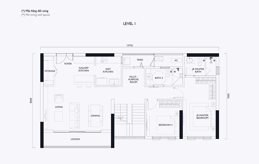 Layout Duplex Lumi Elite