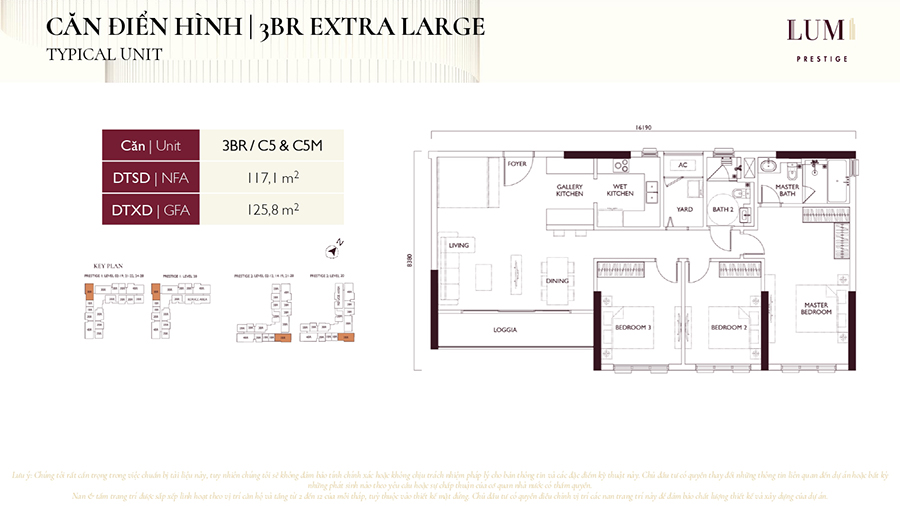 Layout 3PN Lumi Prestige