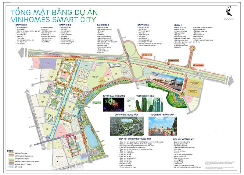 Nhiều lựa chọn căn hộ tầm 3 tỷ tại khu đô thị Vinhomes Smart City