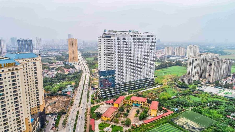 Ecolife Capitol có vị trí đắc địa ngay mặt đường Tố Hữu