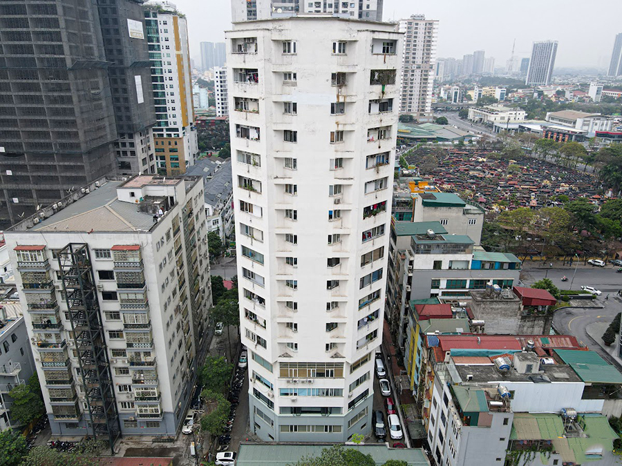 Tòa nhà Cowaelmic bán căn hộ khoảng 4 tỷ