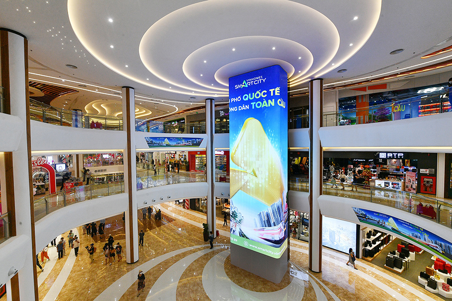 Vincom Mega Mall trong khu Smart City